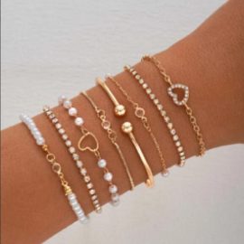Hip-hop bracelet set