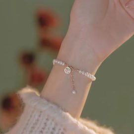 Fortune and Luck Pearl Bracelet