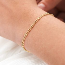 Simple Female Ball Chain Bracelet