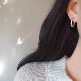 Sparkling Matte Earrings