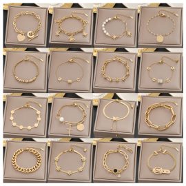 Non-fading titanium steel bracelets