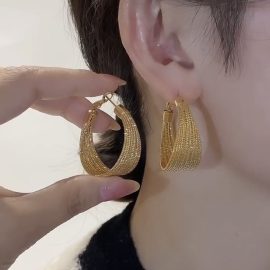 Wanding Fashion Multi-Layer Hoop Earrings
