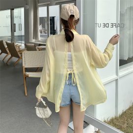 Tencel Chiffon Sunscreen Shirt