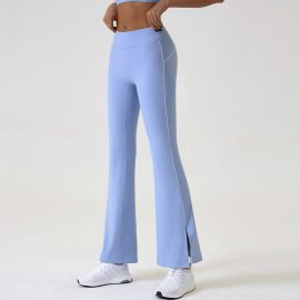 high-waisted hip-lifting yoga pants