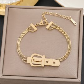 Non-fading titanium steel bracelets