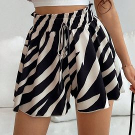 2026 High waist casual short pants