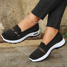 Plus size breathable Beijing cloth shoes for women, lightweight, non-slip, soft sole, comfortable