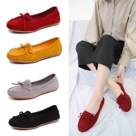 Plus Size Flats Shoes Loafers Fashion Soft Shoe