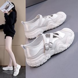 Women's Silver Ballet Mary Jane Shoes 2026 New Summer Lightweight Casual Sports Sandals