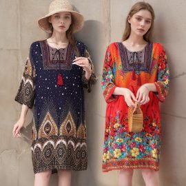 Cool Bohemian Beach Dress for Summer