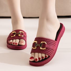 2026 New Style Slippers, Non-slip, Odor-resistant, High-Quality Thick-Soled, Cool