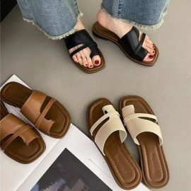 French-style evening sandals