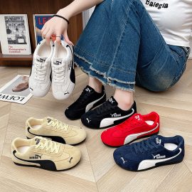 Women's German-style training shoes, 2026 spring new design, niche style, flat, sporty, casual, comfortable