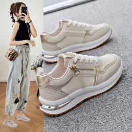 Plus Size Women's Shoes, Color Block Casual Shoes, Spring 2026 New Fashion