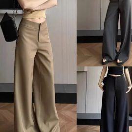 Korean style women's Spring/Summer/Autumn suit pants