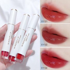 Small Milk Stick Moisturizing Mirror Air Lip Glaze Moisturizing Long-Lasting Non-Stick Cup Domestic Niche Lip Gloss