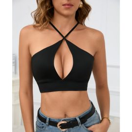 Beautiful Back Sport Bra Women Cross Back Running Sports