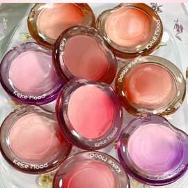 Gradient blush, highlighter, contour, and eyeshadow all in one – low saturation