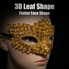 Crystal Half-Face Mask