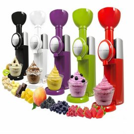 Big Boss Swirlio Ice Cream Maker, Homemade Fruit Ice Cream Maker, Mixer