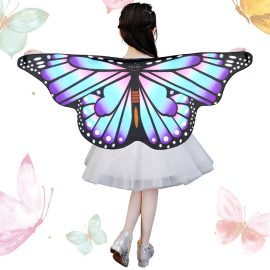 Halloween Printed Small Butterfly Cape