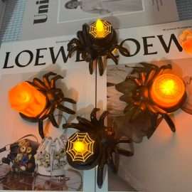 Halloween Spider Candle Lamp LED Electronic Light
