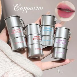 Cool Silver Tube Velvet Lip Mud Nude Matte Domestic Brand Student Lip Gloss