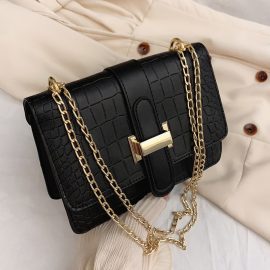 2026 New Women's Shoulder Bag with Stone Pattern