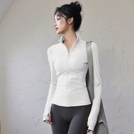Coat Professional Quick-Drying Training Top Fitness Clothing Long-Sleeved Women's Sports Outdoor Running Clothing Yoga Clothing