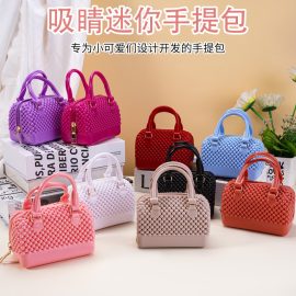 2026 Summer New Jelly Bag Pillow Bag Pearl Bag Mini Handbag