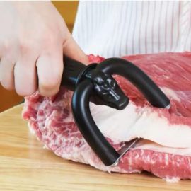 Fat Trimmer, Beef and Pork Slicer, Handheld Meat Slicer