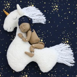 Newborn Photography Posing Props Baby Photoshoot Cute Horse