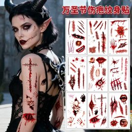 Halloween tattoo sticker