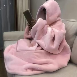 Outdoor Cold-Proof and Warm Home Clothes, Coral Velvet Pajamas