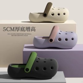 5.0cm platform EVA perforated sandals for medical staff